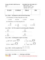 De thi giua hoc ki 1 mon toan lop 5 truong TH hoa sen nam 2017 2018