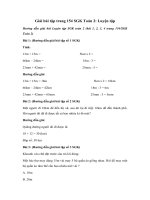 giai bai tap trang 154 sgk toan 2 luyen tap