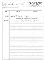 de thi giua hoc ki 2 mon tieng viet lop 4 truong TH Tran Quang Khai nam 2016 2017