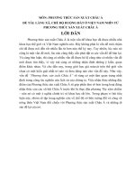 LÀNG XÃ, CHẾ ĐỘ RUỘNG ĐẤT Ở VIỆT NAM NHÌN TỪ PHƯƠNG THỨC SẢN XUẤT CHÂU Á