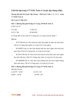 giai bai tap trang177 sgk toan 4 luyen tap chung