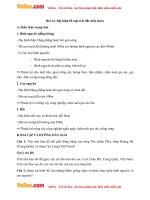 giai bai tap sgk dia ly lop 6 bai 14 dia hinh be mat trai dat tiep theo