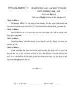 de thi hsg mon lich su lop 8 nam 2014 2015 huyen quynh luu nghe an