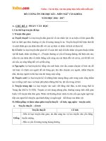 de cuong on tap hk1 mon ngu van lop 6 nam hoc 2016 2017