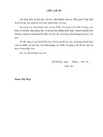 Nghiên cứu áp dụng phương pháp sản xuất lúa theo phương pháp thâm canh cải tiến SRI tại thành phố hải phòng nhằm xây dựng nền nông nghiệp xanh của thành phố 