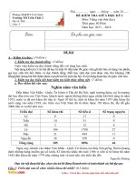 de thi giua hoc ki 1 mon tieng viet lop 5 truong tieu hoc tran thoi 2 cai nuoc nam hoc 2017