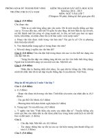 de thi giua hki2 mon ngu van lop 7 truong thcs cua nam