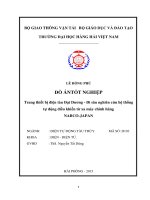 Trang thiết bị điện tàu đại dương   đi sâu nghiên cứu hệ thống tự động điều khiển từ xa máy chính hãng nabco   japan 