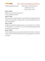 de thi hk1 mon gdcd lop 6 phong gd dt binh thanh tphcm nam hoc 2015 2016