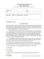 de thi hoc ki 2 mon Tieng viet lop 5 theo TT 22 nam 2016 2017