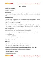 giai bai tap sgk dia ly lop 6 bai 3 ti le ban do