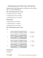 giai bai tap trang 162 163 sgk toan 2 tien viet nam