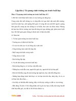 lap dan y ta quang canh truong em truoc buoi hoc