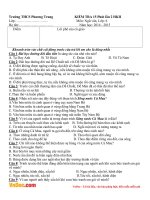 de ktra 15phut hki2 mon ngu van lop 6 truong thcs phuong trung