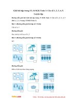 giai bai tap trang 15 16 sgk toan 1 cac so 1 2 3 4 5