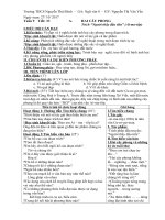 giáo án ngữ văn 8 tập 1 từ tiết 33 đến 47 có sử dụng cho học sinh khuyết tật