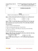 de thi hoc ki 2 mon su dia lop 5 truong TH cam vu nam 2016 2017