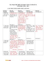 de thi hoc ki 2 mon toan lop 3 truong TH ly thuong kiet nam 2016 2017