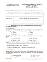 de thi hoc ki 2 mon su dia lop 5 truong TH ky phu 2 nam 2016 2017
