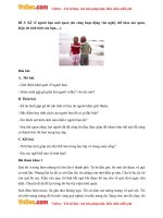 bai viet so 3 lop 6 de 3 ke ve nguoi ban moi quen do cung hoat dong van nghe the thao ma quen hoac do tinh tinh cua ban