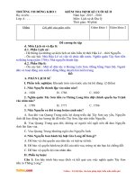 de thi hoc ki 2 mon su dia lop 4 truong TH dong kho1 nam 2015 2016