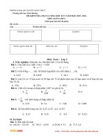 de thi hoc ki 1 mon toan lop 5 truong th giao huong nam 2015 2016