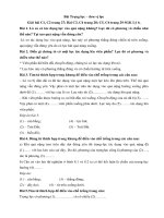 giai bai tap trang 27 28 29 vat ly 6 trong luc don vi luc