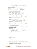 De thi giua hoc ki 1 mon toan lop 5 truong TH nong truong nam 2016 2017