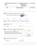 de thi giua hoc ki 2 mon toan lop 4 nam 2016 2017 truong TH Phu Long