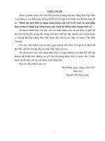 Đánh giá tình hình sử dụng năng lượng mặt trời và đề xuất các giải pháp tăng cường sử dụng loại năng lượng này trong hệ thống năng lượng nước ta 