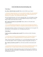 01  giới thiệu bản than khi đi phỏng vấn