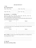 bai tap cuoi tuan lop 2 tuan 7 tuan 8