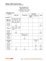 de thi hki 1 mon ngu van lop 8 truong cheng khoang quynh nhai