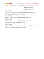 de thi giua hk2 mon lich su lop 6 truong thcs canh hoa quang binh nam hoc 2015 2016