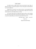 Đánh giá hiện trạng quản lý và đề xuất một biện pháp nhằm nâng cao hiệu quả quản lý chất thải rắn sinh hoạt tại huyện vĩnh bảo   hải phòng 