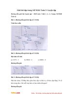 giai bai tap trang 165 sgk toan 3 luyen tap