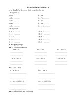 bai tap bang nhan bang chia 6 lop 3