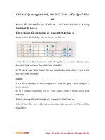 giai bai tap trang 164 165 166 sgk toan 4 on tap ve bieu do