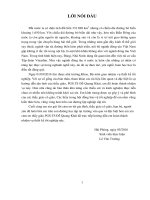 Lập quy trình công nghệ đóng tàu hàng dầu 13500 tấn tại công ty CNTT phà rừng 