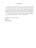 Đánh giá thực trạng và giải pháp nâng cao chất lượng đánh giá tác động môi trường cho công trình đường bộ và cầu tại việt nam 