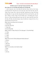 de kiem tra hk1 mon ngu van lop 6 nam hoc 2015 2016