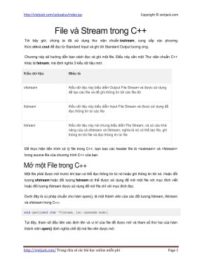 Đọc ghi File trong C++ | fstream trong c++ | 101 bài hướng dẫn C++ hay ...