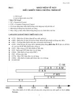 Tài liệu tham khảo môn Công Nghệ CNC - CĐ Viễn Đông