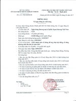 Thông báo về ngày đăng ký cuối cùng để tham dự ĐHĐCĐ thường niên năm 2017