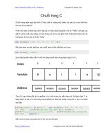 Chuỗi trong C | 64 bài học lập trình C hay nhất PDF chuoi trong c