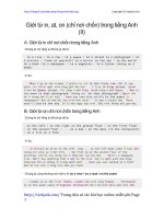 gioi tu in at on trong tieng anh 1