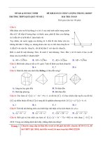 De thi thu THPT QG mon toan nam 2018  THPT que vo so 2  bac ninh  lan 1  file word co loi giai chi tiet