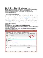 Lịch học Tài liệu Bài tập - INT 2202 Lập trình nâng cao. Nhóm 3 và nhóm 5 01.HelloWorld
