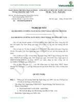 2.2 20160921 NQ ĐHCĐ lay y kien co dong bang van ban thanh lap NH con tai Lao