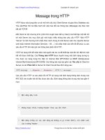 Message trong HTTP | 15 bài học HTTP miễn phí hay nhất
